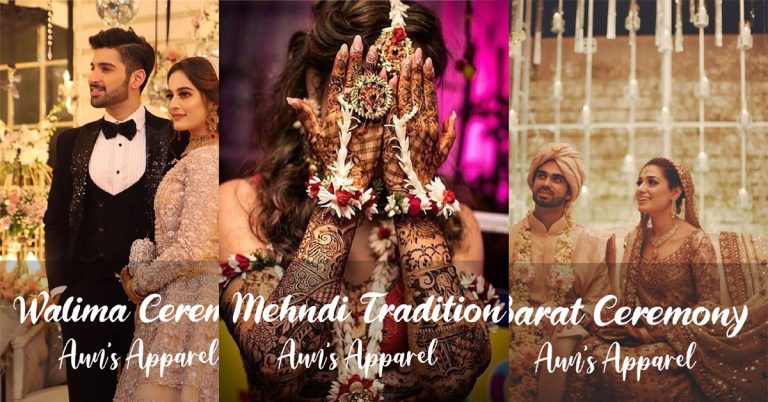 Pakistani wedding traditions clothing